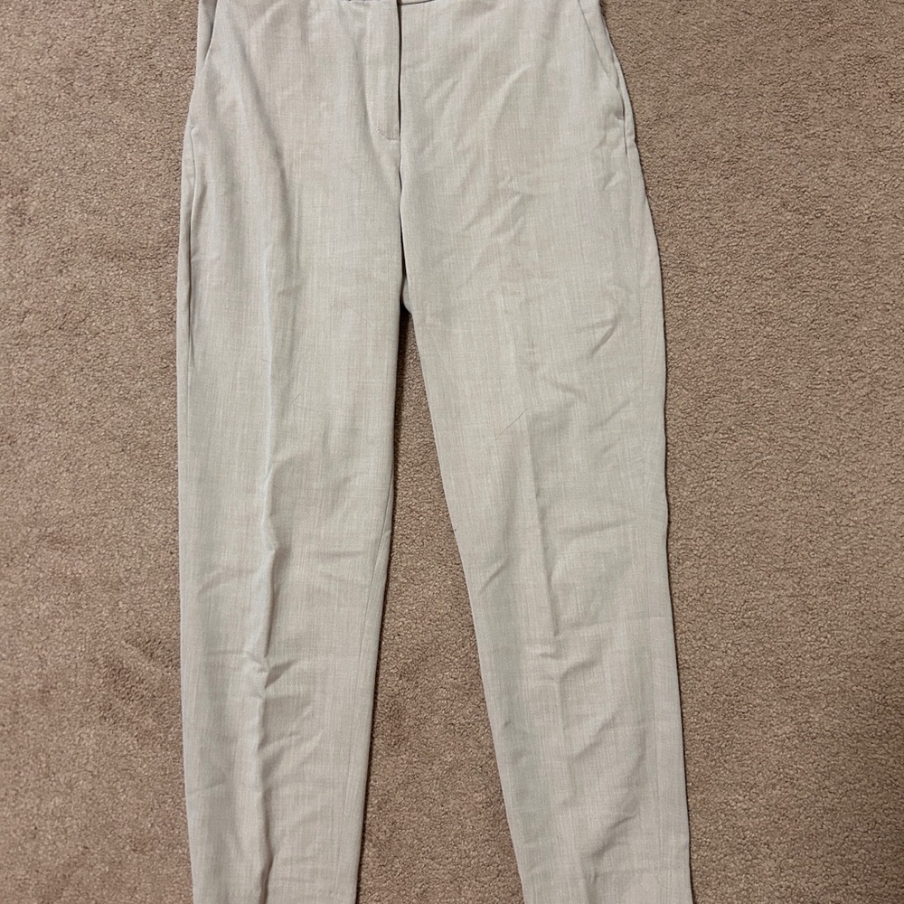 H&M Women's Light Gray Trousers